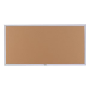 Plas-Cork Colored Bulletin Board w/ Aluminum Frame